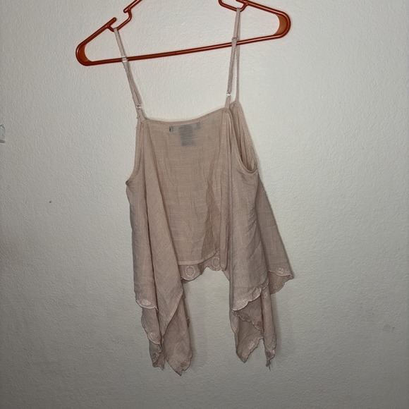 Paper Tee Boho Pink Crop Top Size Medium - Picture 4 of 6